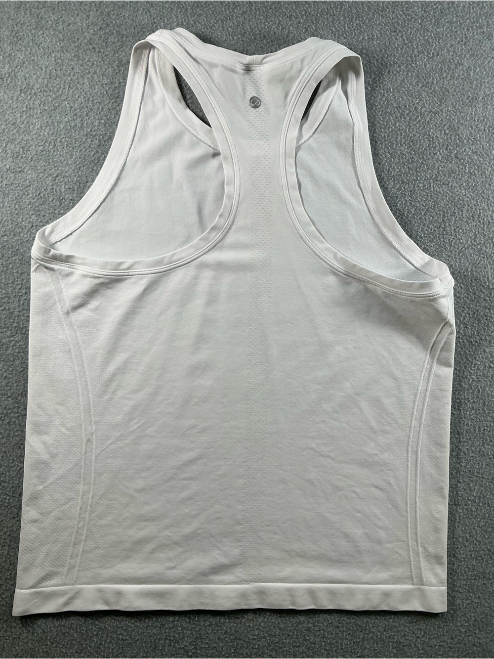 CRZ YOGA White Racerback Athletic Tank Top Women’s M Seamless Activewear - Picture 4 of 9